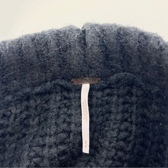 Free People Oversized Wool and Alpaca Fair Isle Turtleneck Sweater - Picture 9 of 13